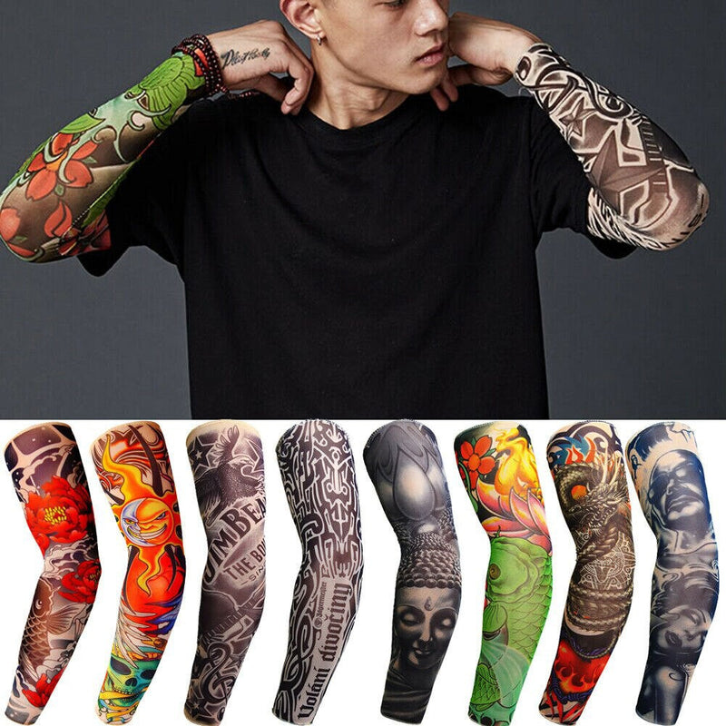 Tatuagem Para Braço Do Sleeve Manga Fake Tattoo